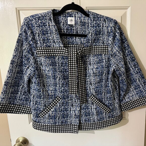 CAbi 21 Club Tweed Jacket - Picture 1 of 5